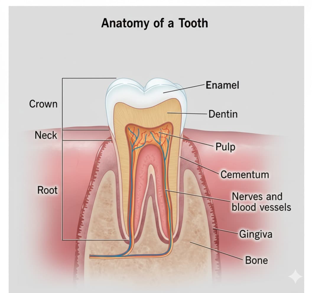 Anatomy of a Tooth